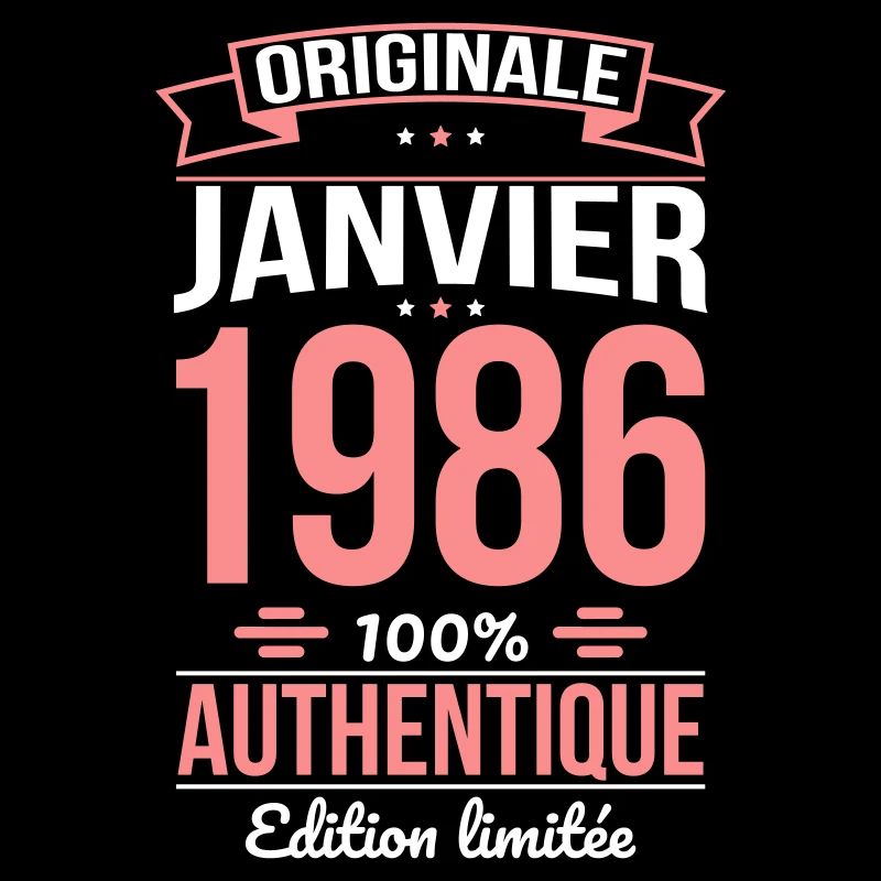 40-jähriges Jubiläum – Original – Januar 1986