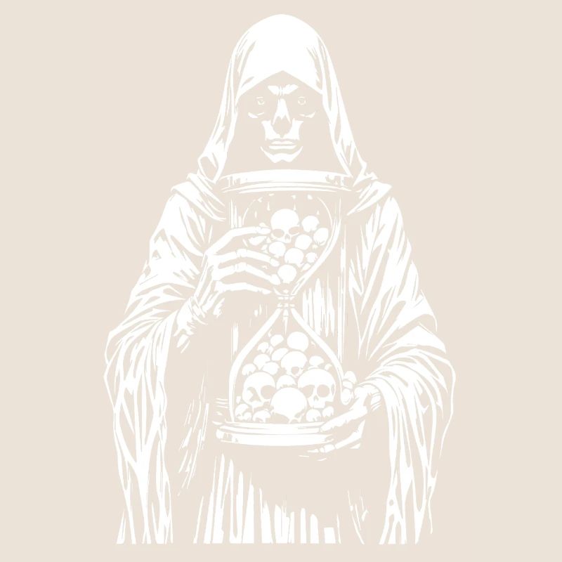 Grim Reaper with Skulls