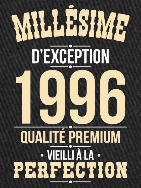 1996 – Millésime d’exception – Qualité premium