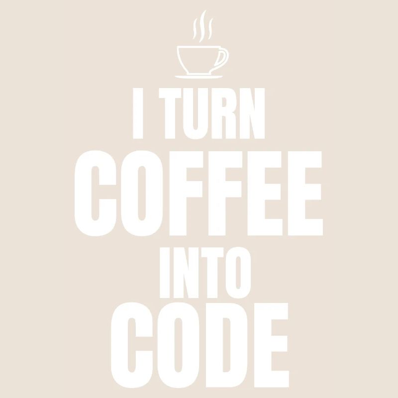 Ich verwandle Kaffee in Code