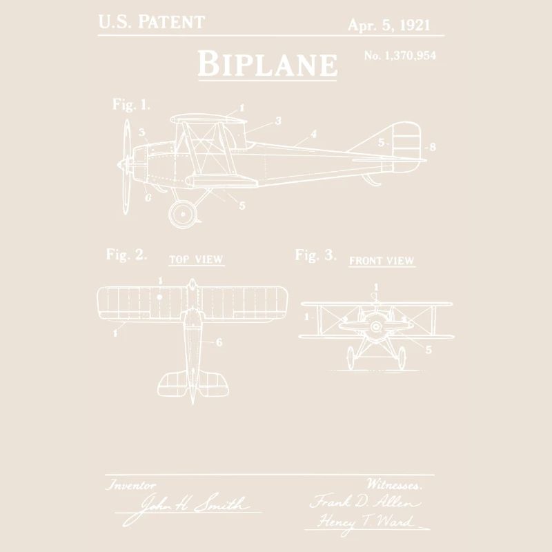 Esquisse du plan biplan