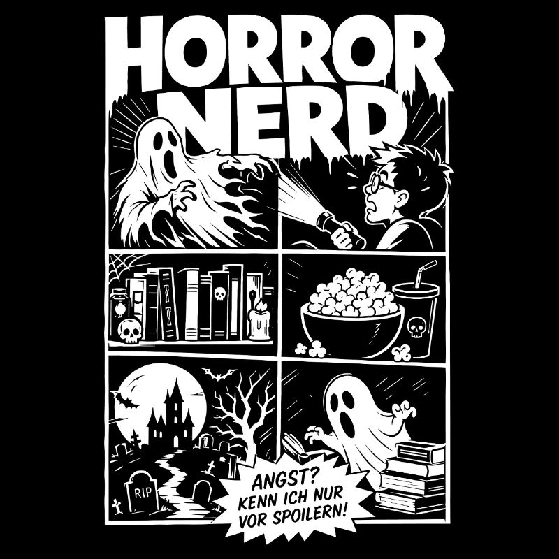 Horror Nerd Comic Spoiler Angst