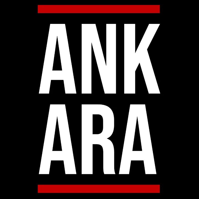 Typographie en blocs gras d’Ankara