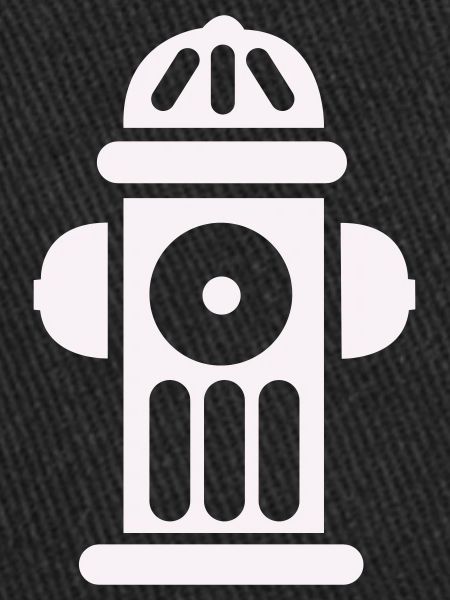 Fire Hydrant Silhouette Line Minimal