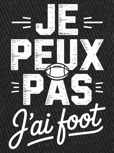 Je peux pas j'ai rugby