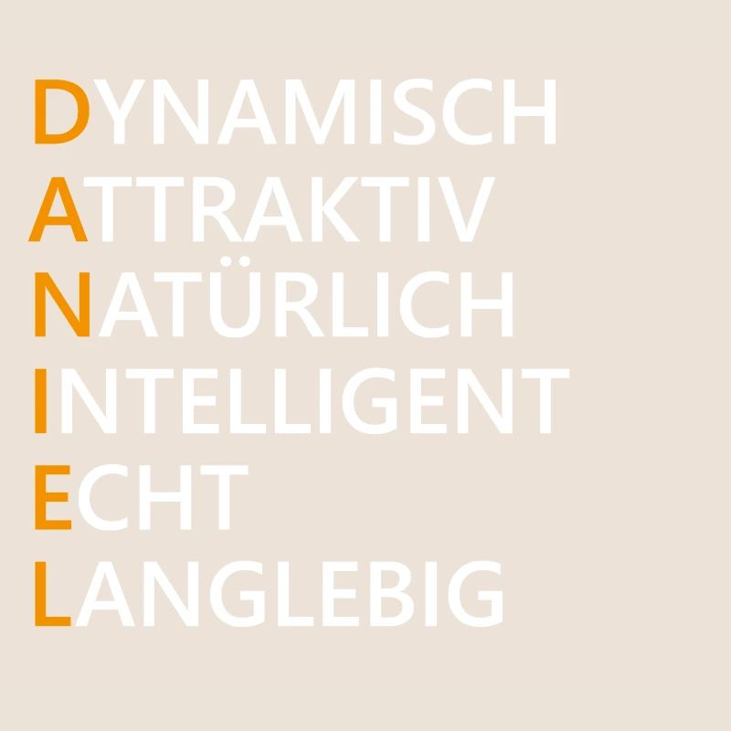 Daniel Name Geschenk