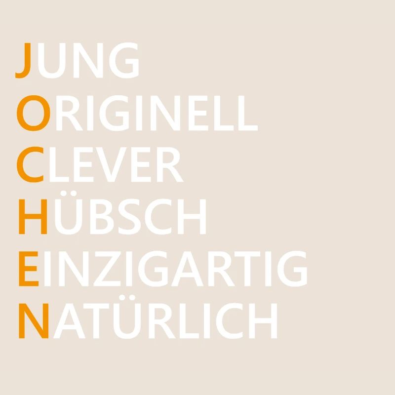 Jochen Name Geschenk