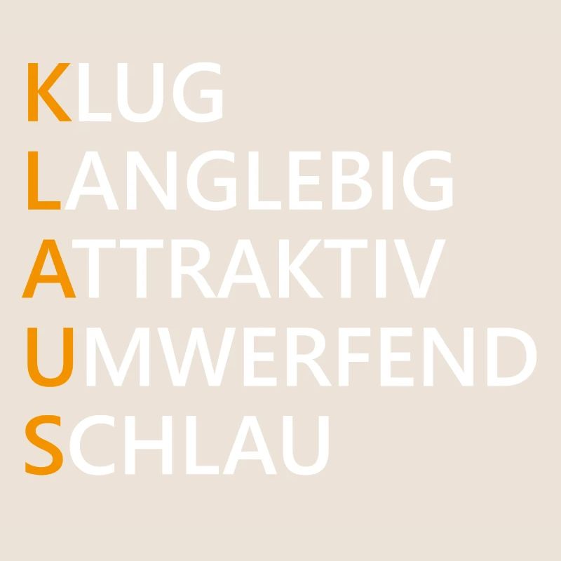 Klaus Name Geschenk