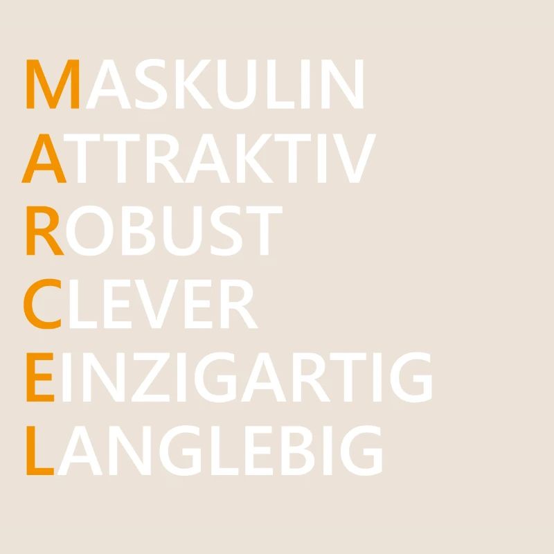Marcel Name Geschenk
