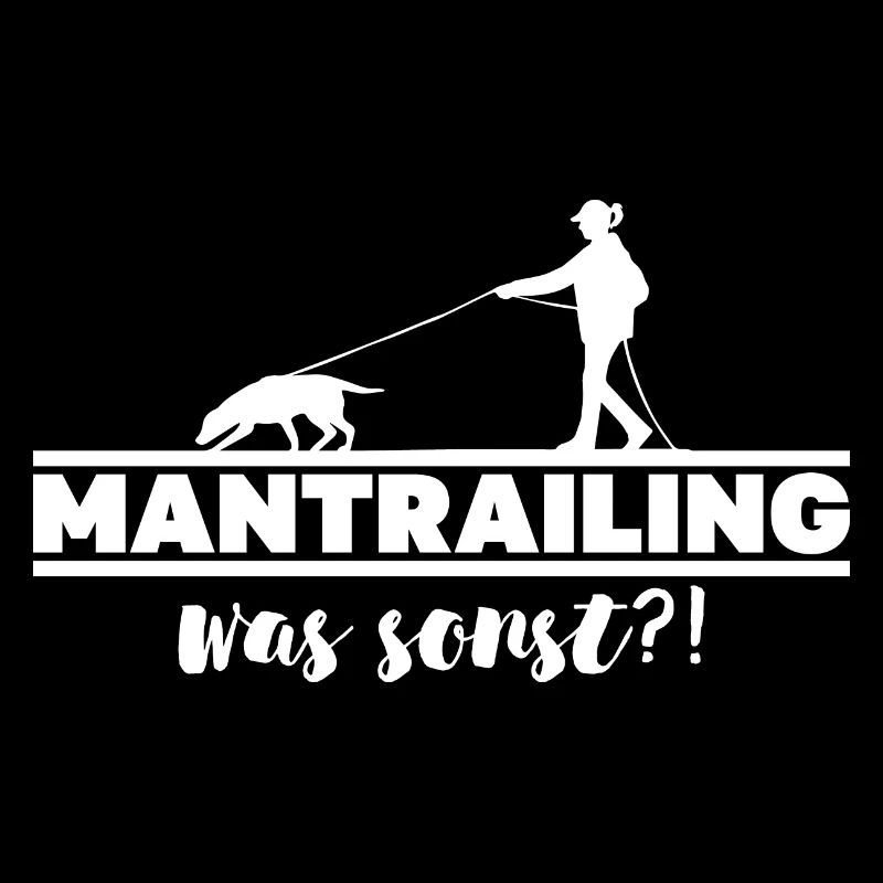 Mantrailing was sonst Silhouette Suchhund Hunde