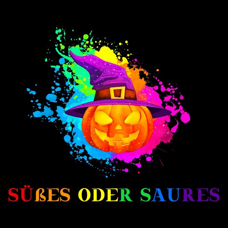 Halloween Süßes oder Saures Geschenkidee