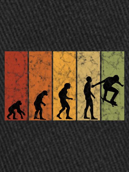Skateboarder Skateboard Skater Skate Evolution