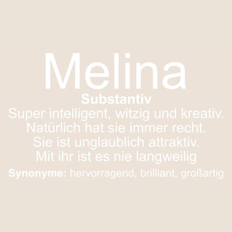 Name Definition Melina