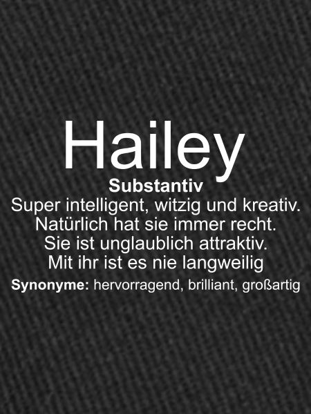 Name Definition Hailey