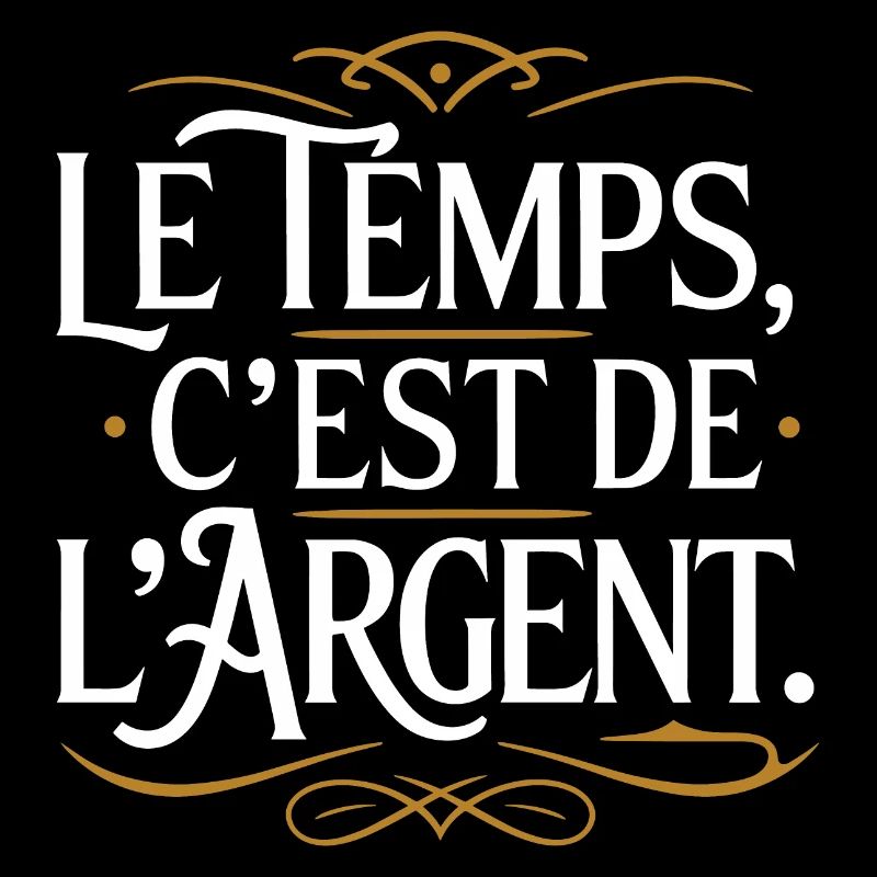 Le temps, c'est de l'argent