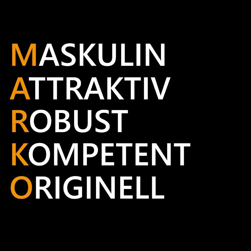 Marko Name Geschenk