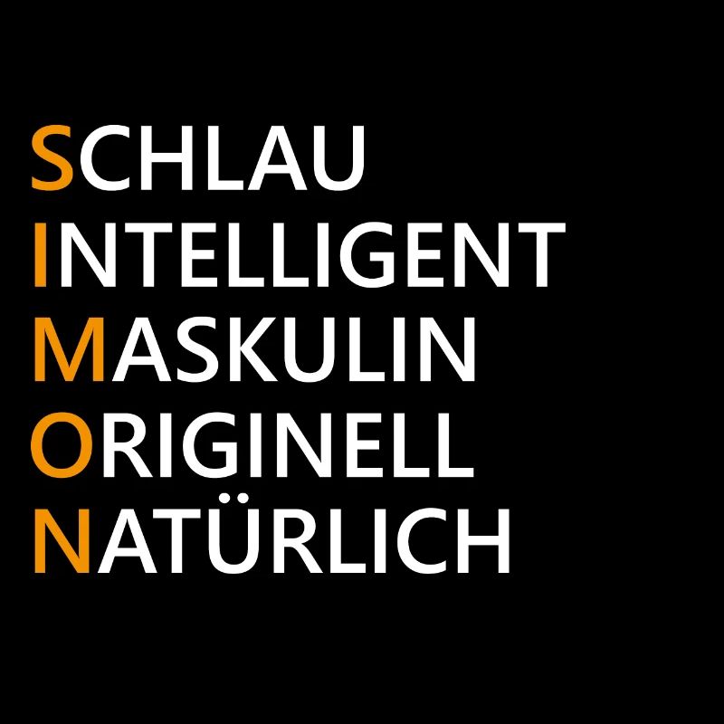 Simon Name Geschenk