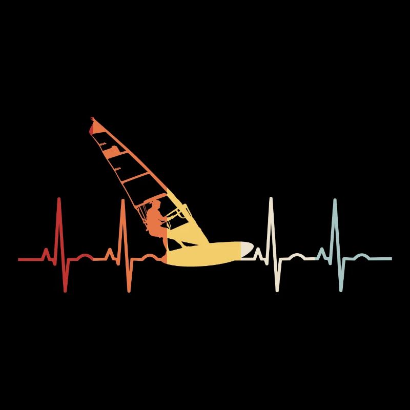 Surfen Windsurfer Windsurfen Windsurfing EKG