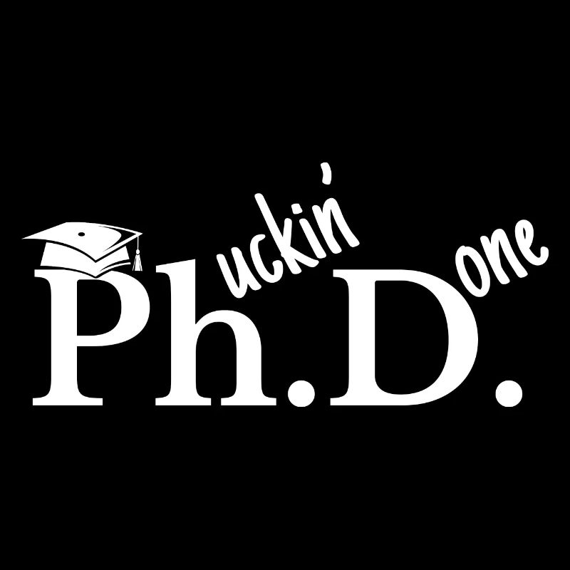 Phd Student Geschenk Graduate Master Degree