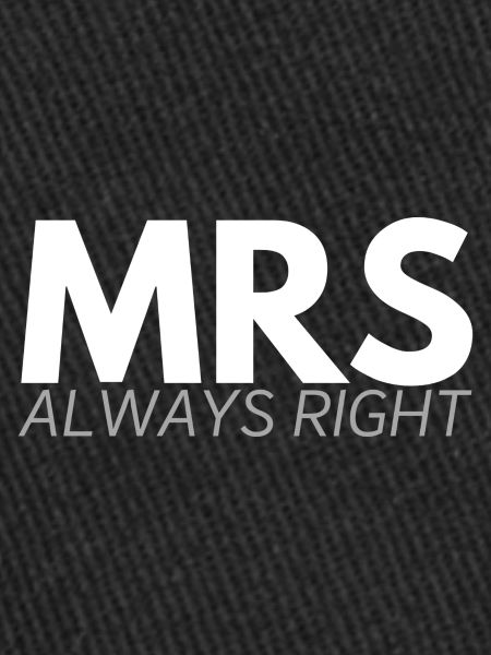 MRS always right