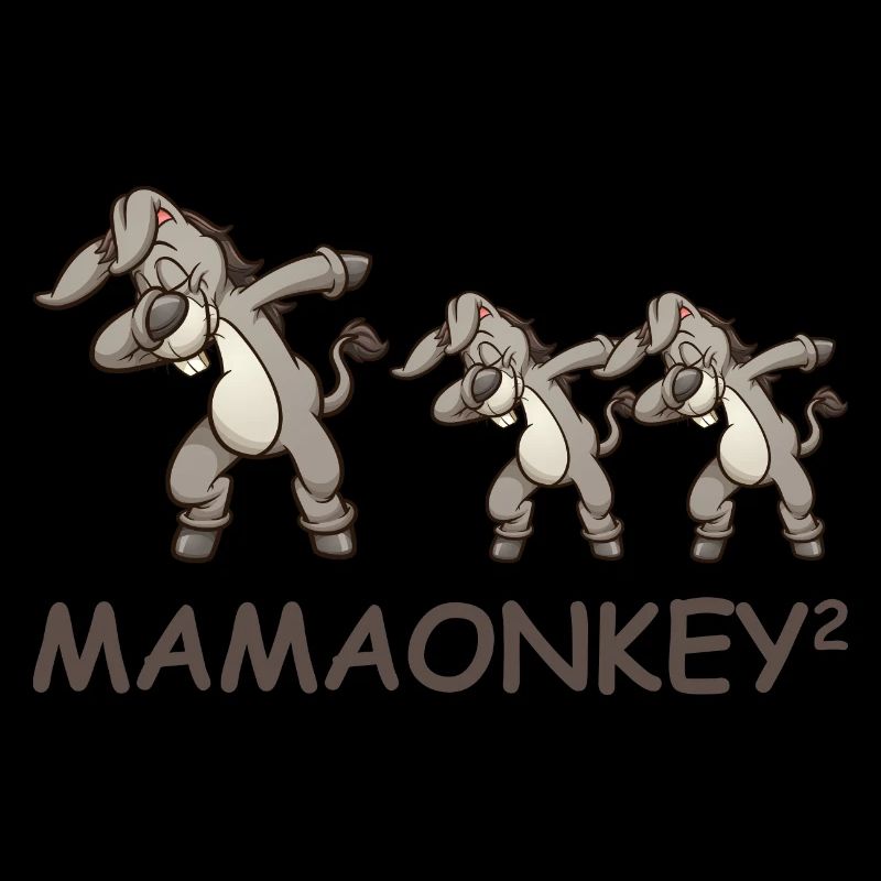 Schwanger werdene Mutter Zwillinge Esel