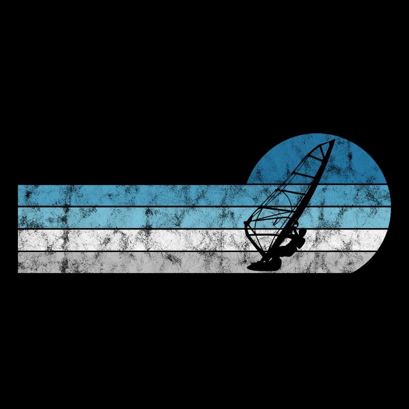 Windsurffer Surf sur Windsurf Retro