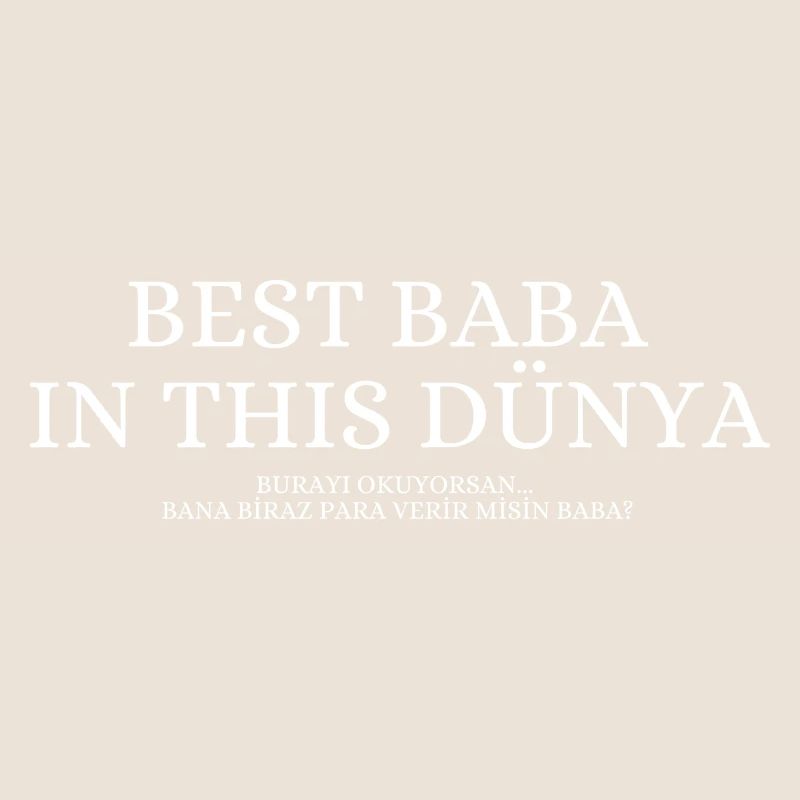Baba Hediyelik Babalar Günü Hediyesi Geschenkidee
