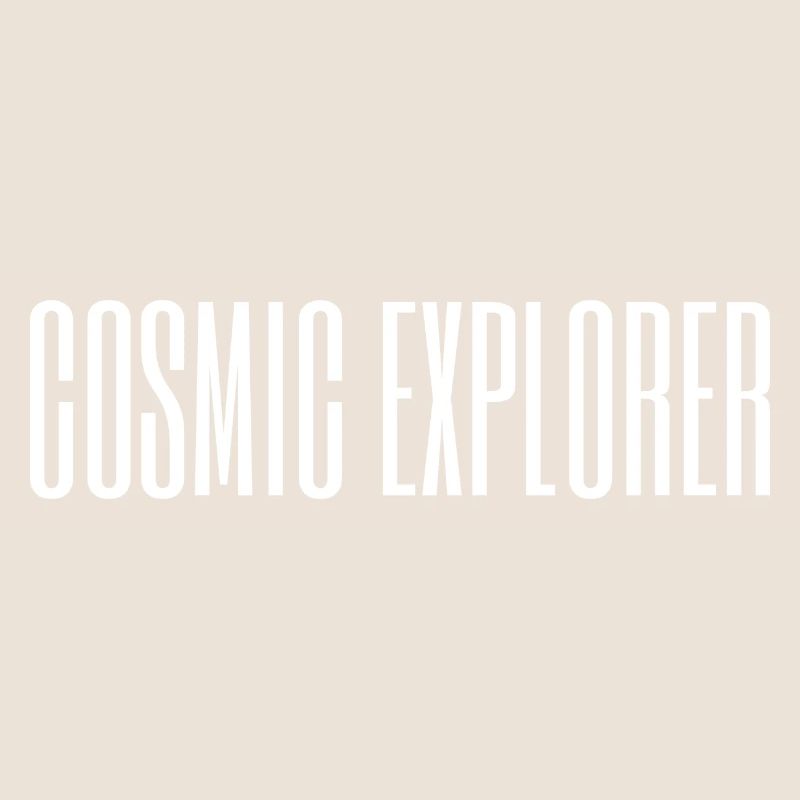 Cosmic Nerd / Cosmic Explorer / Science Design