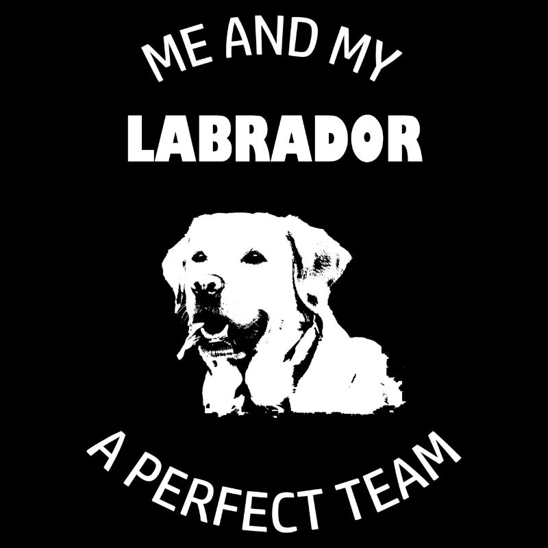 Moi et mon labrador