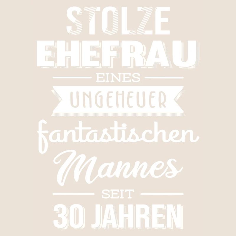30 Hochzeitstag Perlenhochzeit Geschenk Ehefrau
