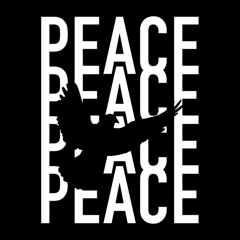 Peace Peace Peace Friedenstaube