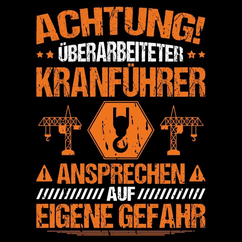 Kranführer Kranfahrer Kran