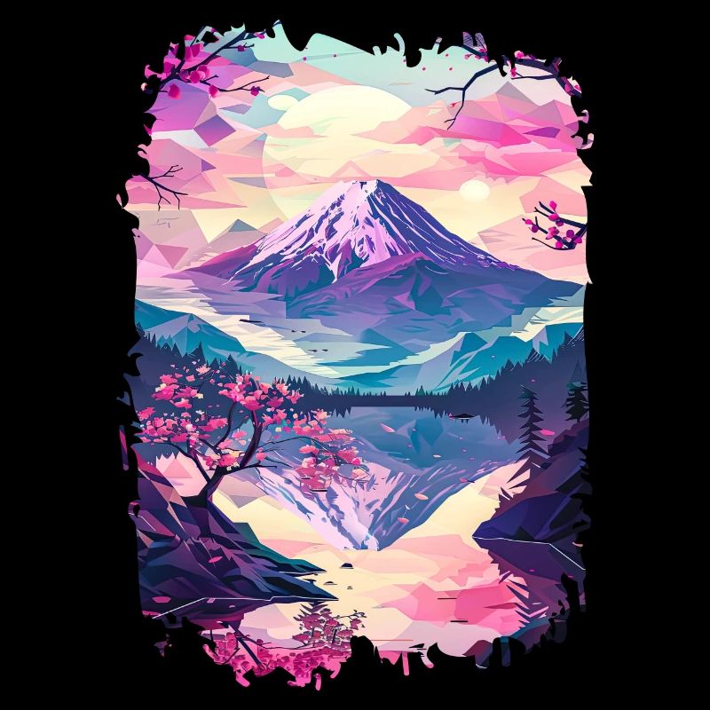 Retro Paysage Aesthétique Japonais