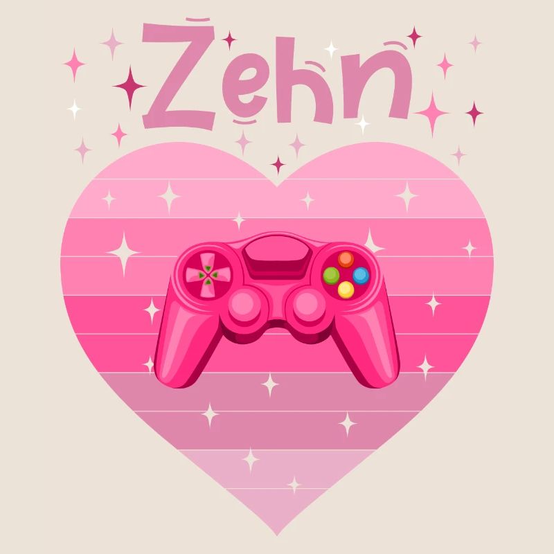 Mädchen Tochter 10. Geburstag Gaming Controller