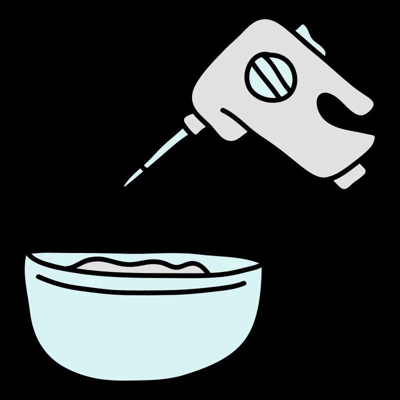Mixing Bowl And Handmixer