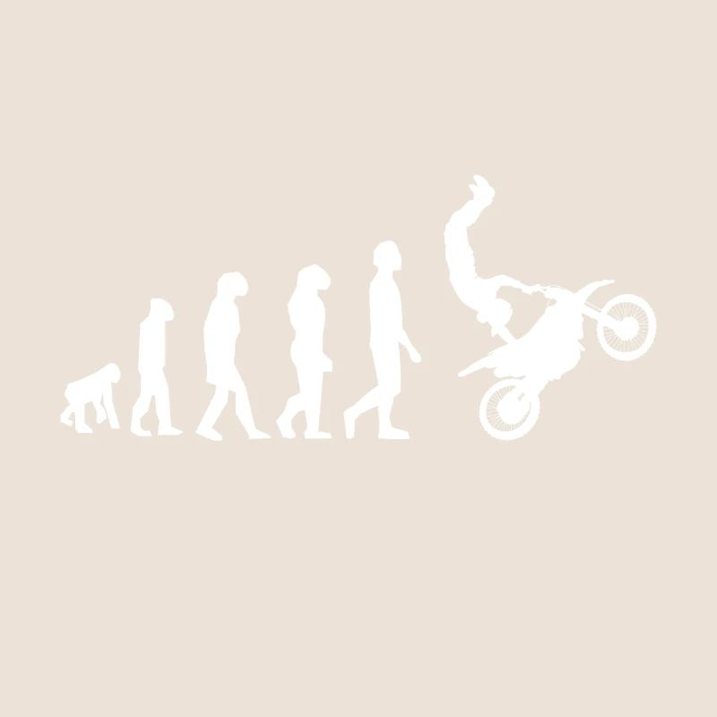 Roller Moped Motorrad Motocross Biker Evolution