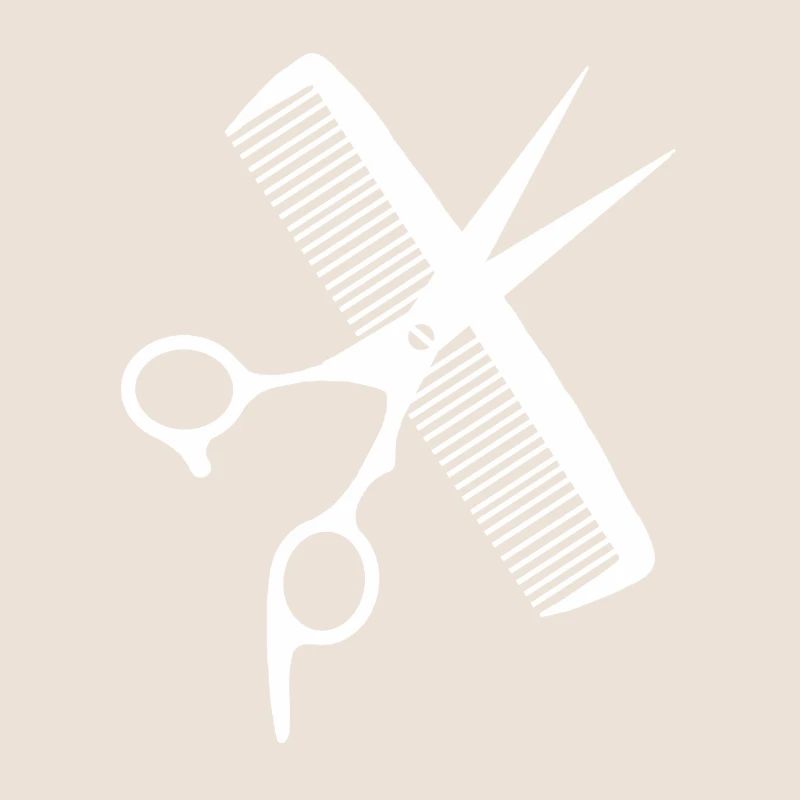 Coiffe ciseaux peigne coiffure coiffure coiffeur