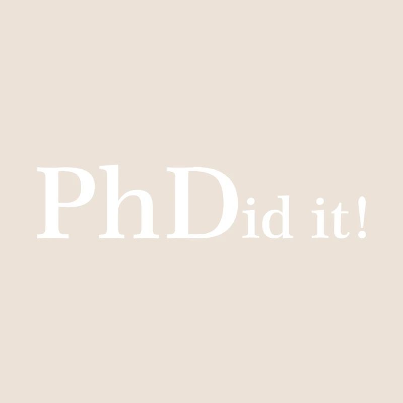 Phdid it Student Geschenk