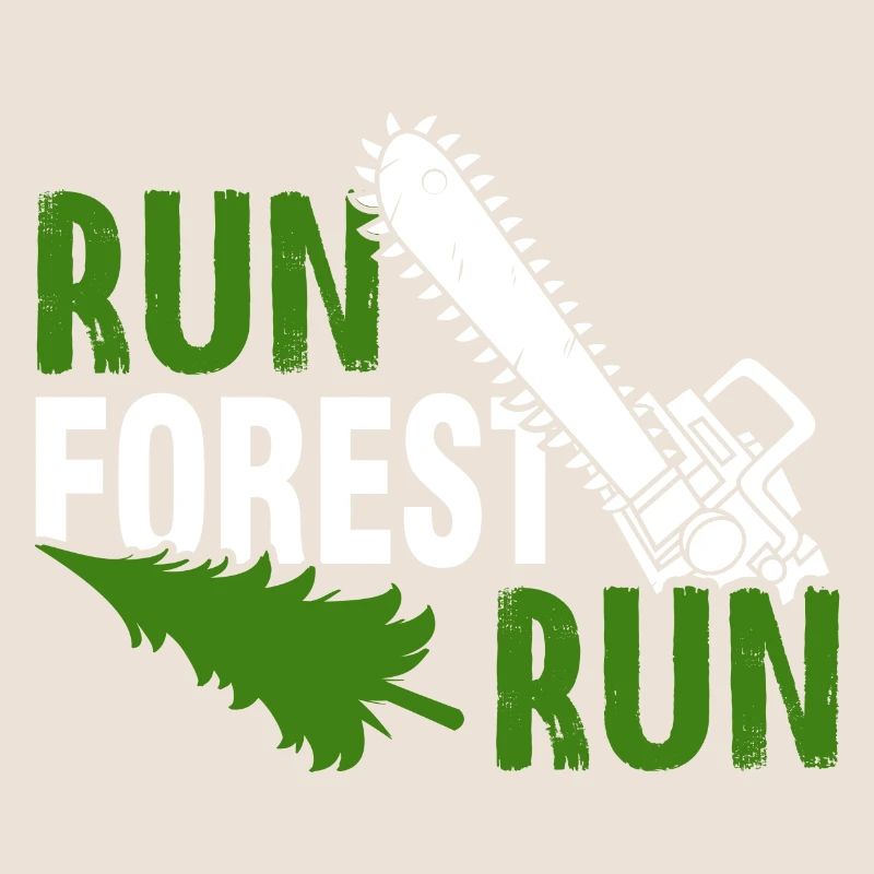 Forester de tronçonneuse de type bûcheron