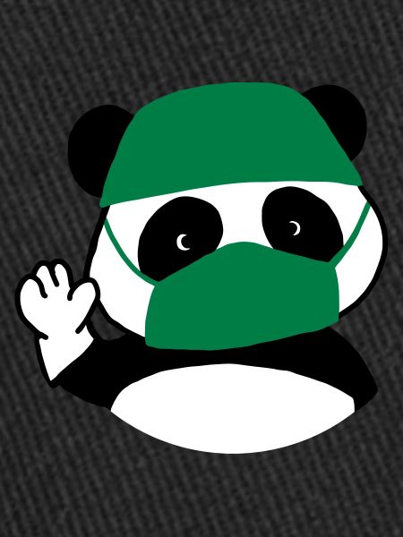 Panda surgeon operating room