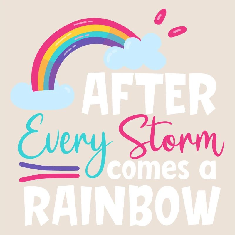 Bébé sort after every storm comes a rainbow