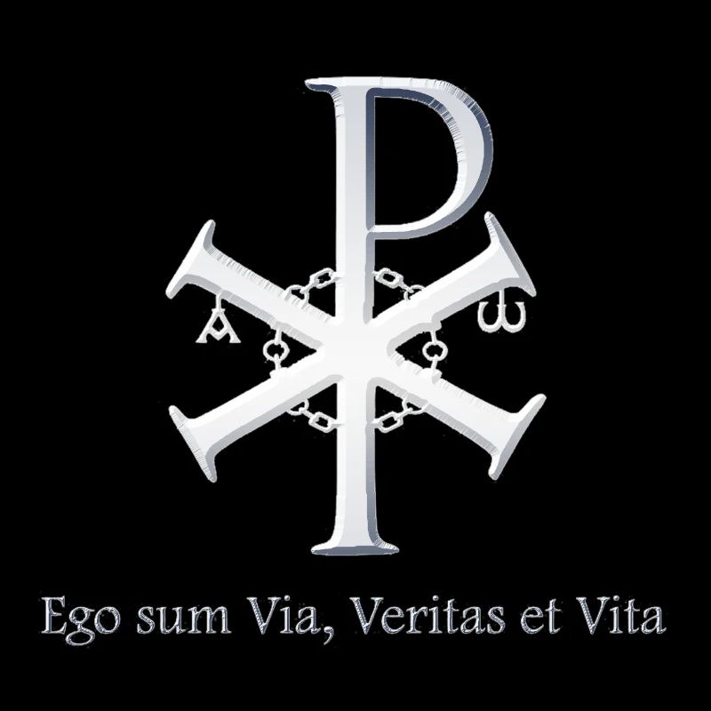 Symbol beginning end Alpha Omega God Christian