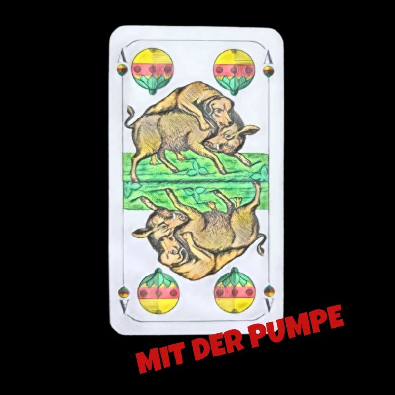 Schafkopfen Schafkopf mit der Pumpe schellen sau