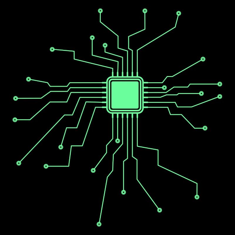 Processeur, CPU, Technologie, Électronique, Coeur