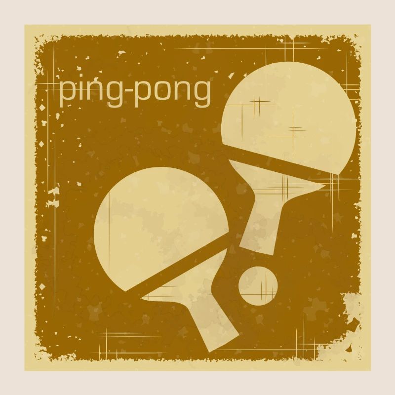 Vintage Ping Pong de ping