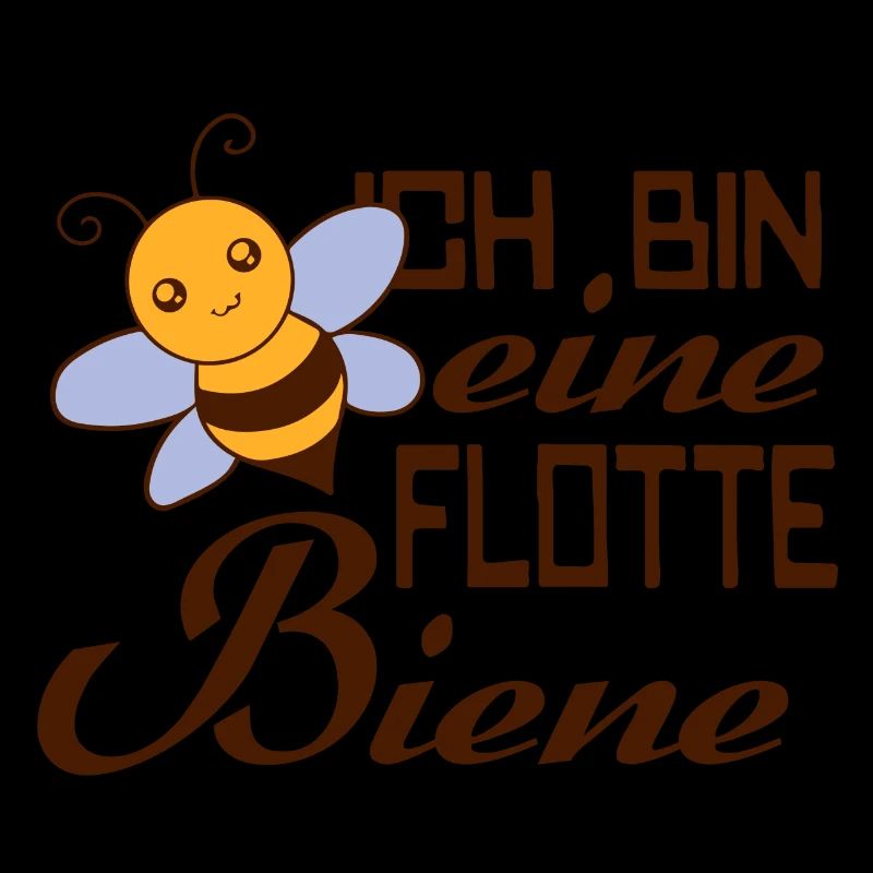Flotte biene Geschenk Imker Honig
