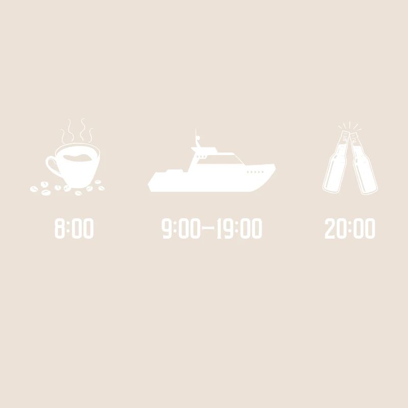 Bootsbesitzer Motorboot Bootsfahrer Bootsfahrt