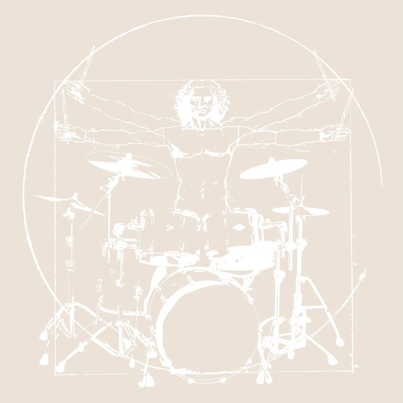 Batteur Drum Drum Drum Drum