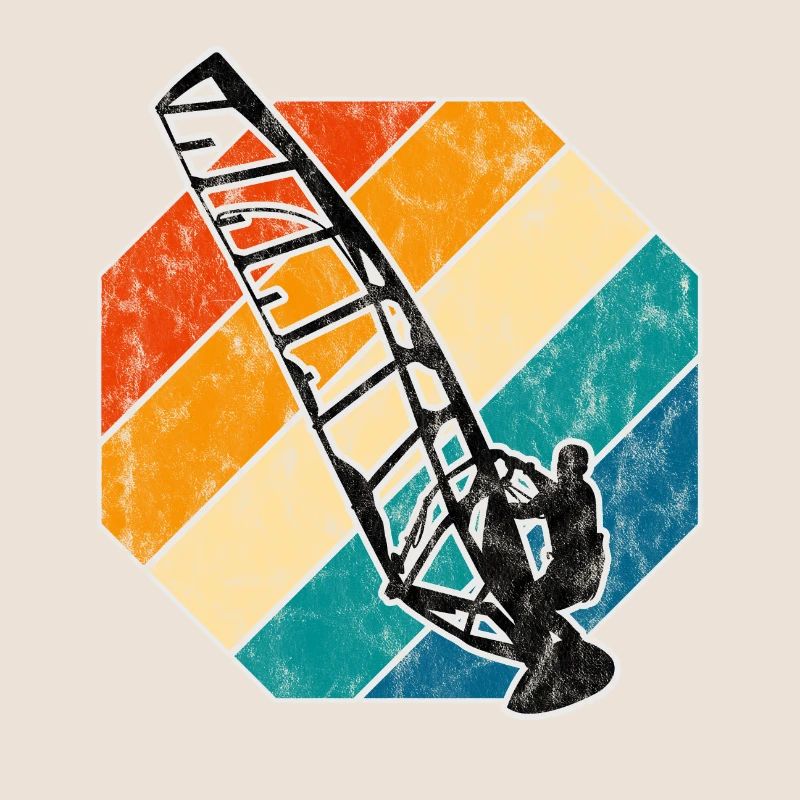 Planche à voile rétro Surf de windsurf