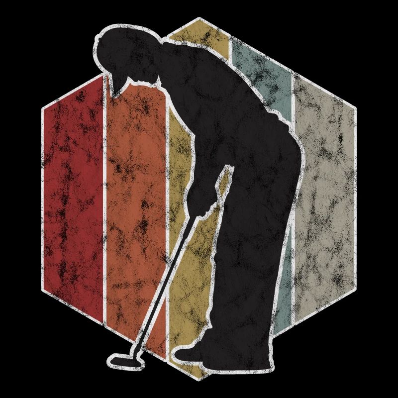 Golf rétro Golf Club Golf Golfer
